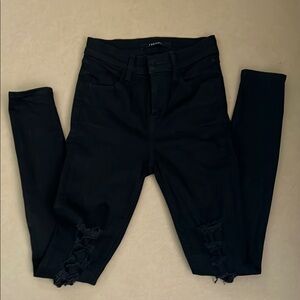 J Brand Black Skinny Jeans Classic Fit